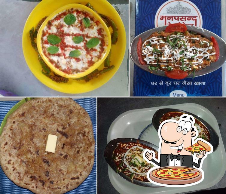 Order pizza at Manpasand Restaurant