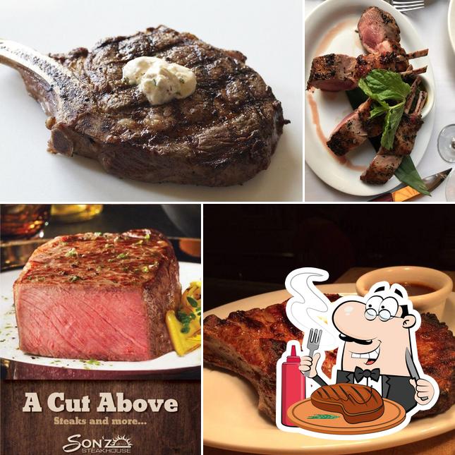 Prueba una receta con carne en Son'z Steakhouse