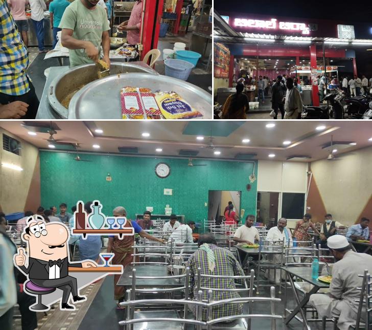 The interior of Bilal Biryani Point
