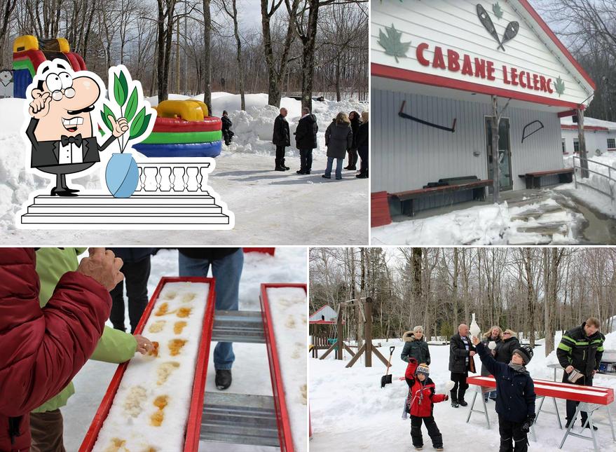 L'extérieur de Cabane à sucre Leclerc