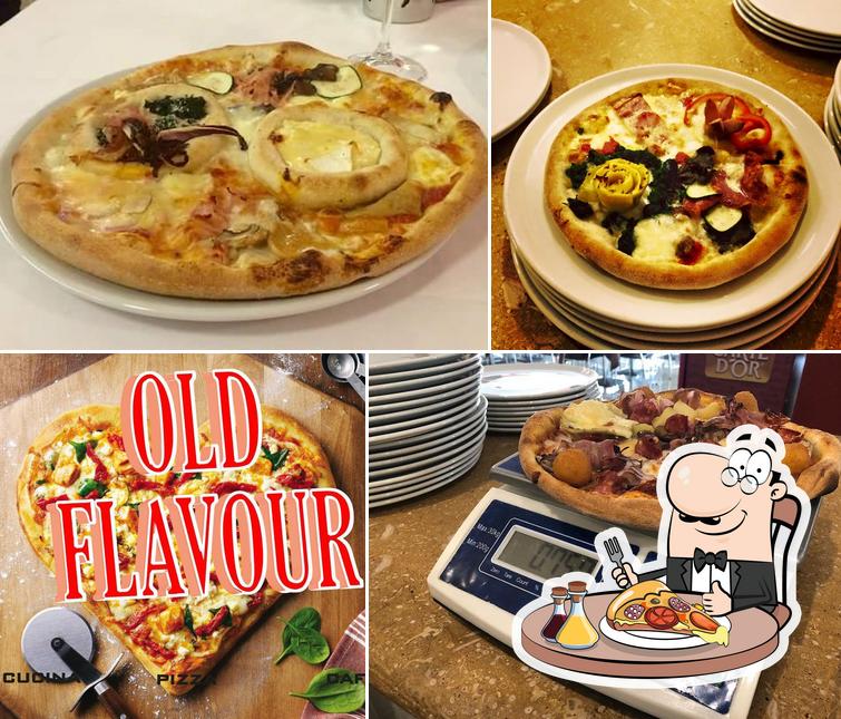 Scegli una pizza a Trattoria Pizzeria Old Flavour