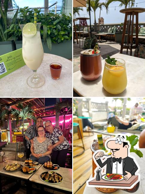 Pub y bar Townhouse Boutique Hotel & Rooftop, Cartagena Carta del