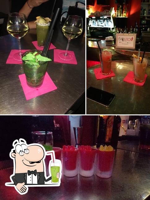 EVOLUTION offre une sélection de boissons