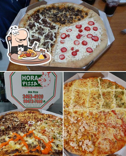 Experimente pizza no Hora da Pizza - A melhor pizza da cidade