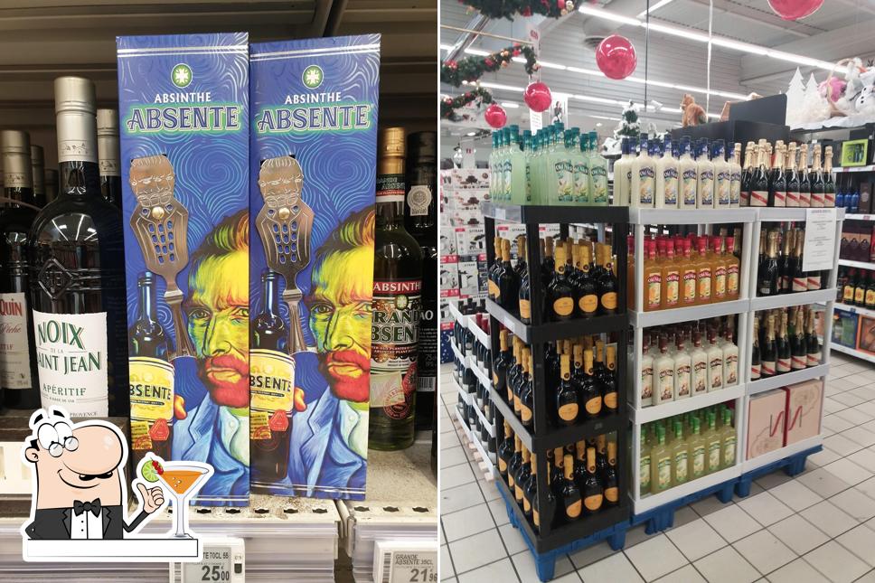 Prenez une boisson du menu