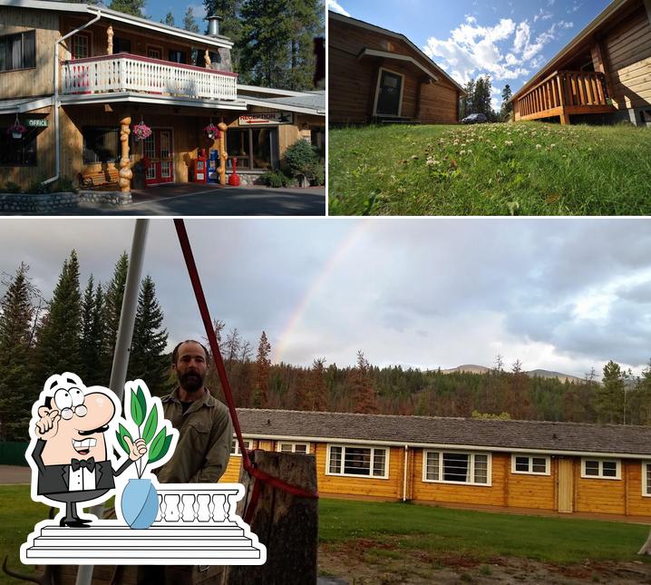 Elk Village Restaurant Jasper House Bungalows, AB16A in Jasper