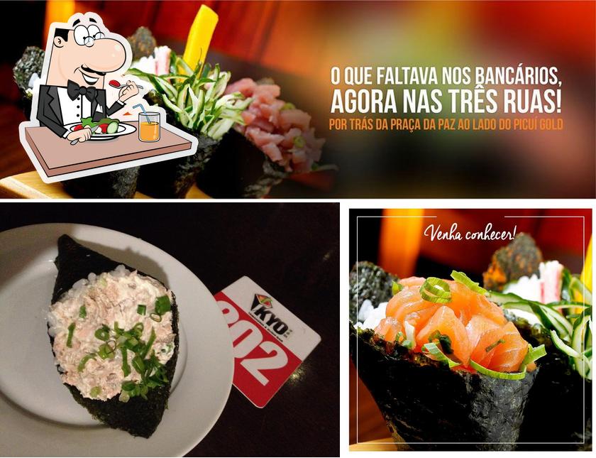 Comida em Kyo Temakeria e Sushi Bar