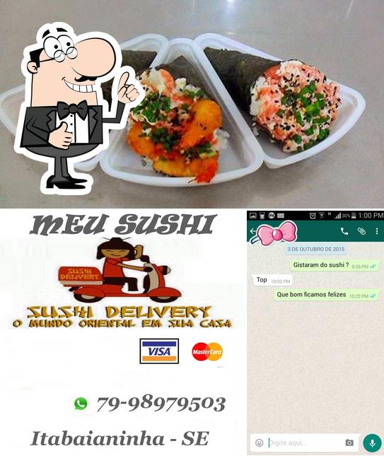 See this picture of Meu Sushi Delivery