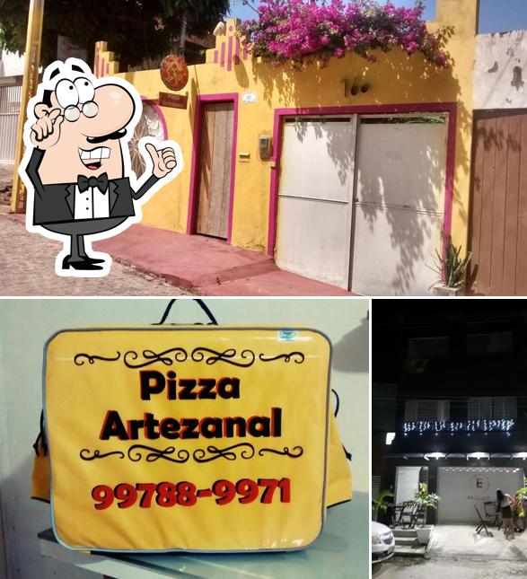 O interior do PizzaArtesanal