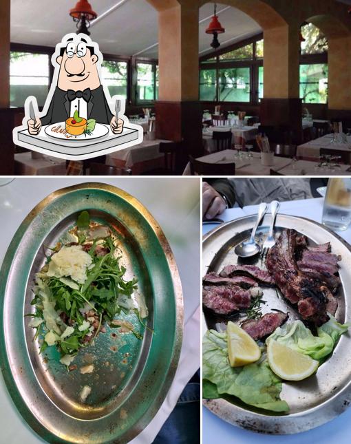 Tra le diverse cose da Ristorante la Villetta si possono trovare la cibo e interni