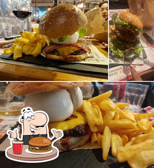 Ordina un hamburger a Er Macellaio