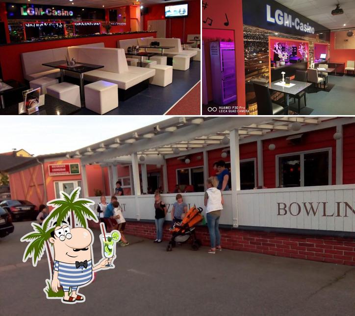 Здесь можно посмотреть изображение кафе "LGM bowling alley and restaurant"