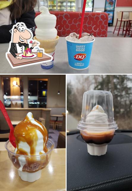 Dairy Queen Grill & Chill sert une sélection de desserts