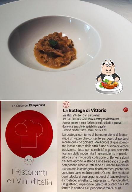 Plats à La Bottega Di Vittorio