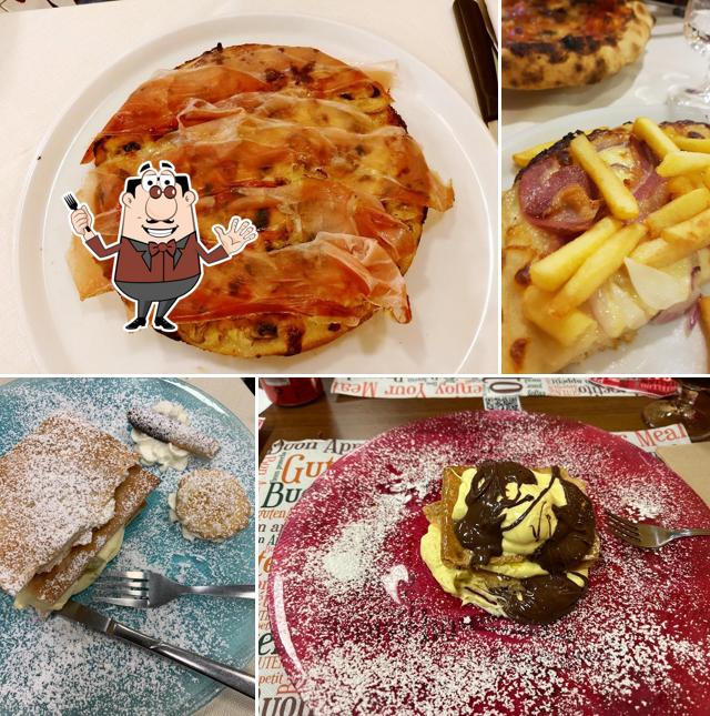 Food at Pizzeria Da Filo Parma