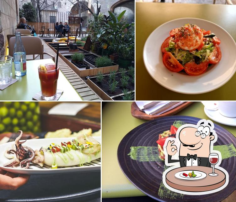 Restaurante El Jardí, Barcelona, Carrer de l'Hospital Carta del
