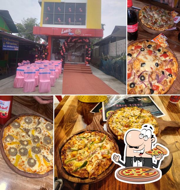Get pizza at Laziz Pizza Nagaon