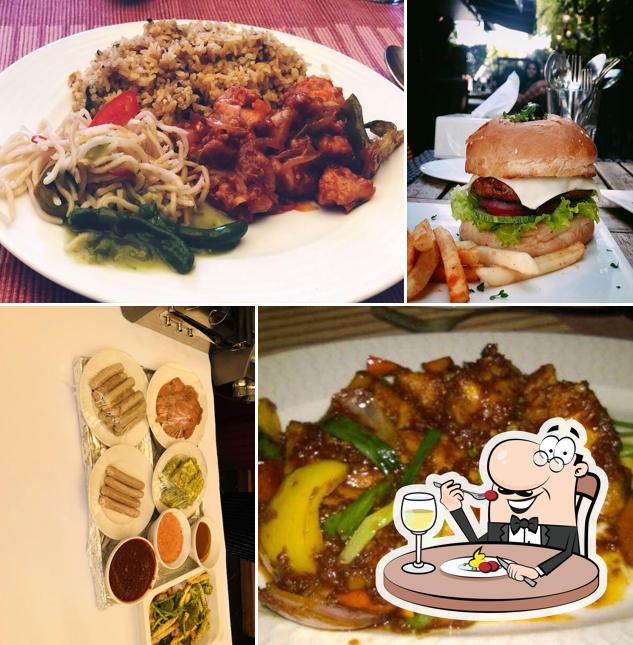 Food at Sidewalk Cafe & Bar