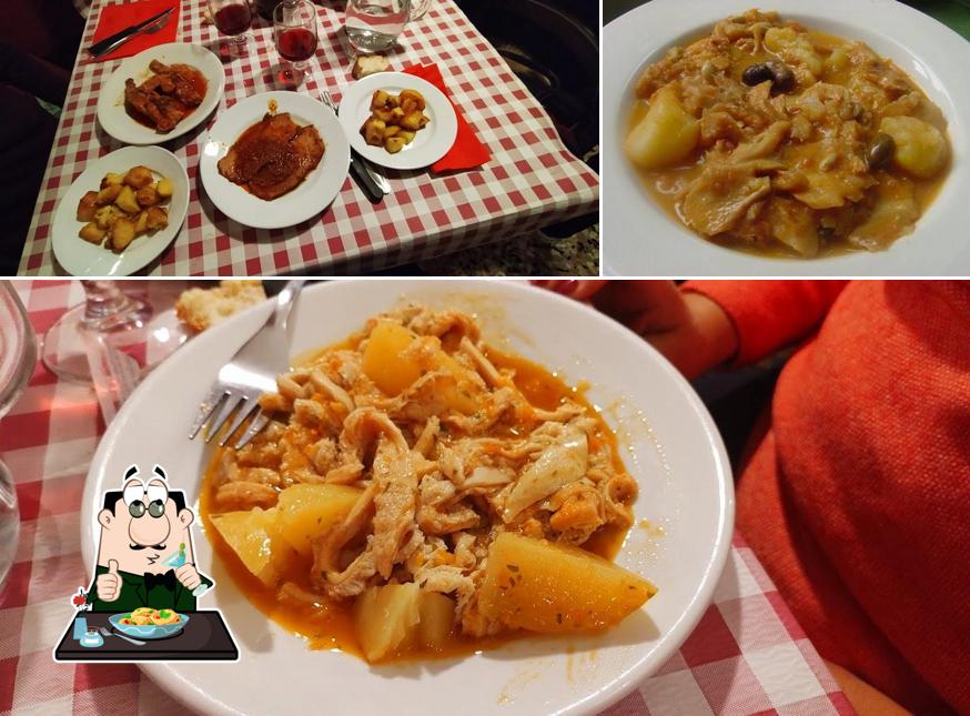 Cibo al Trattoria la Pignatta