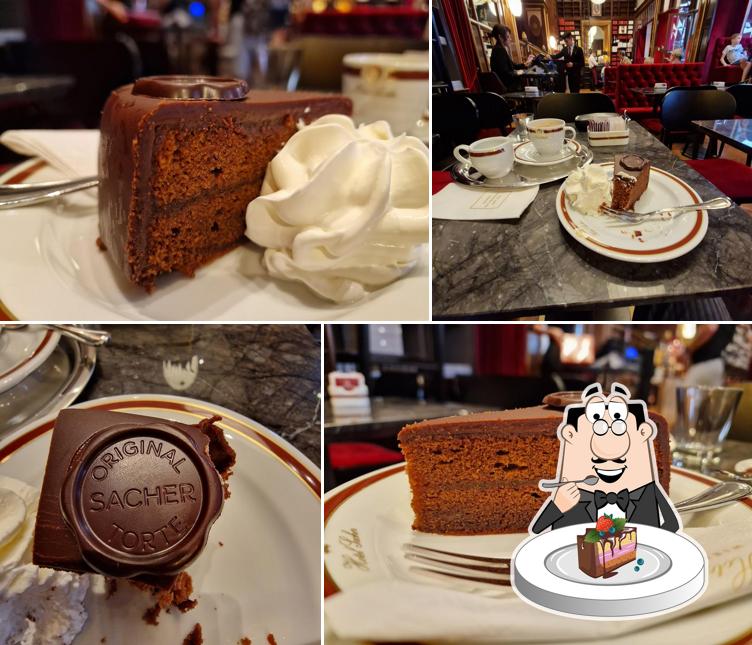 Gâteau au chocolat à Caffè Sacher Trieste