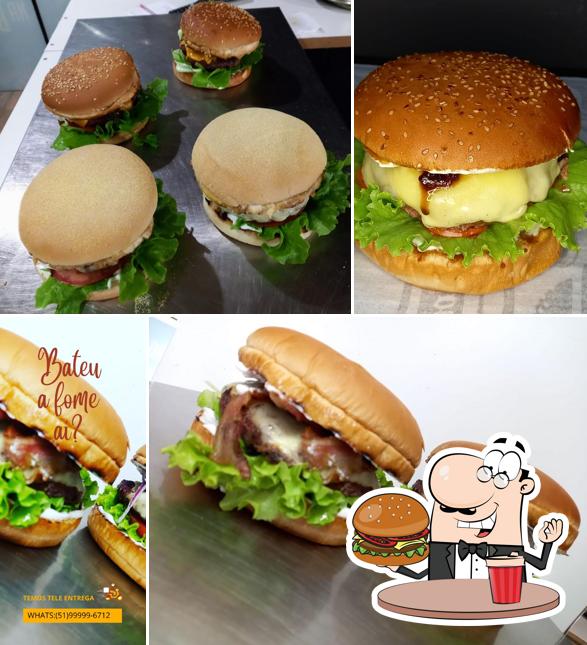 Consiga um hambúrguer no Roh Burgers