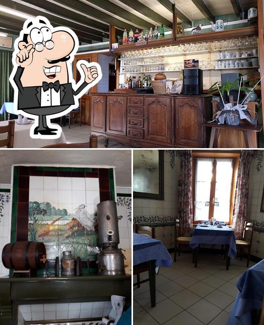 The interior of Chez Mémère Harlé