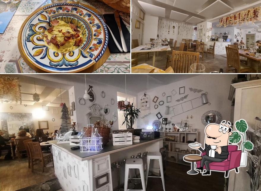 La immagine della interni e cibo di Le Teste di Rapa