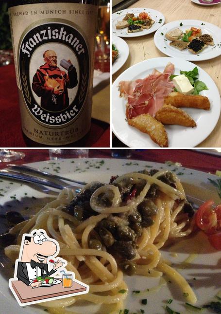 La immagine della cibo e birra di Altrove