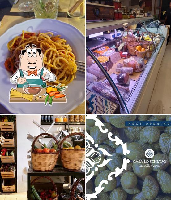 Spaghetti alla bolognese al Casa Lo Schiavo - fornelli e putia