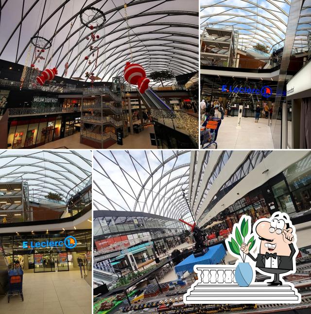 Profitez de la vue de l'espace ouvert de E.Leclerc LILLE