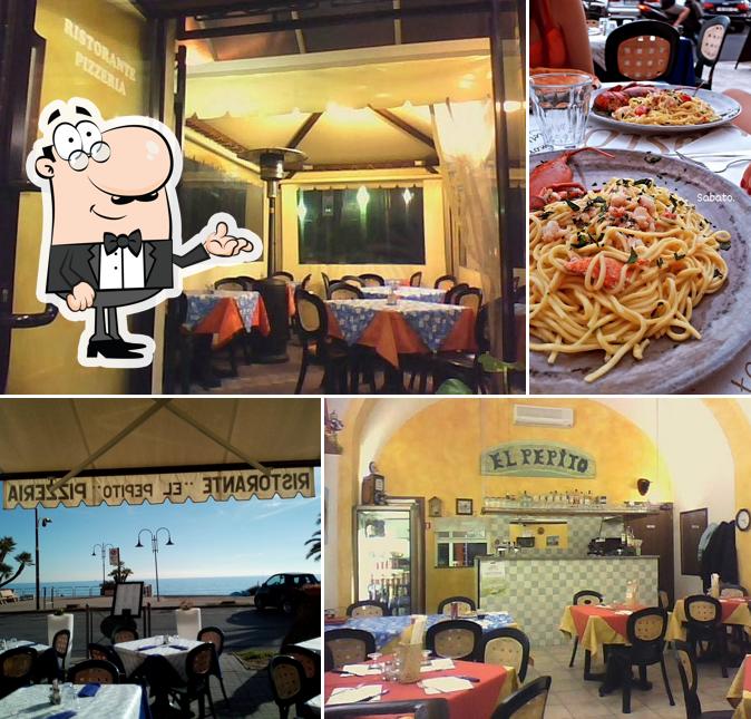 Gli interni di pizzeria el pepito