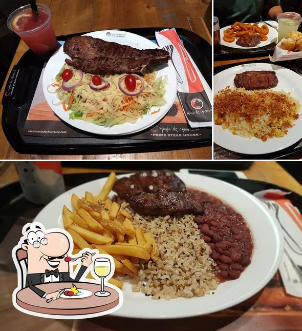 Comida em Mania de Churrasco