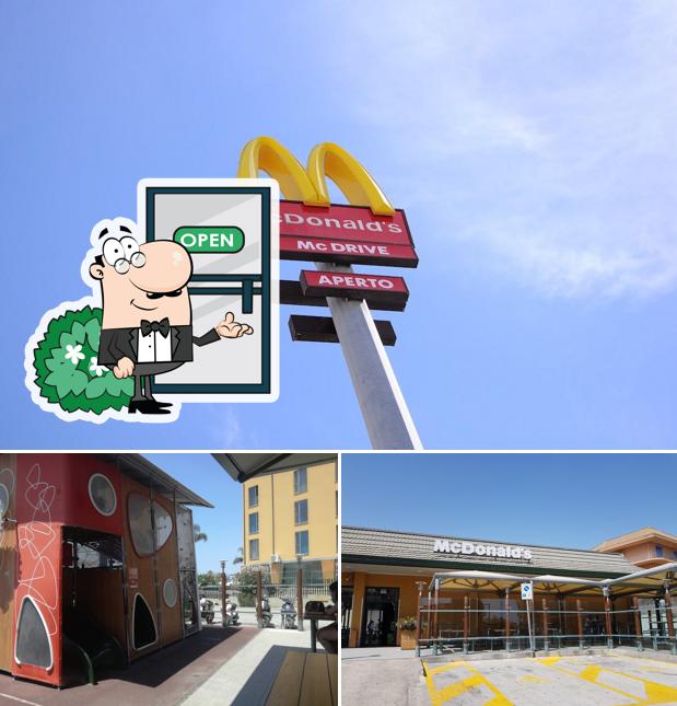 Gli esterni di McDonald's Agrigento