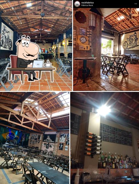 Veja imagens do interior do Fábrica Rock