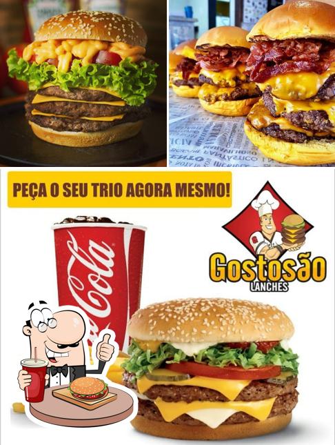 Hambúrguer em Gostosão Lanches