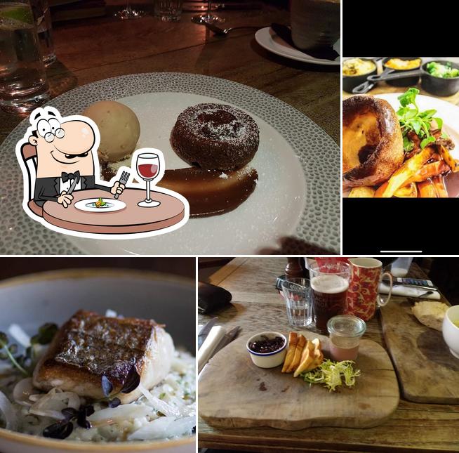 Menu of The Minster Arms, Wimborne Minster seafood restaurant reviews