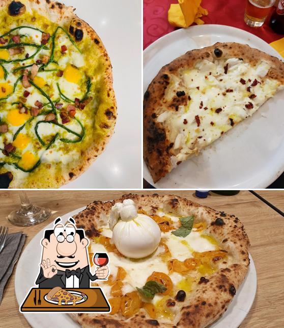 Choisissez des pizzas à Pizzeria Giovanni Grimaldi