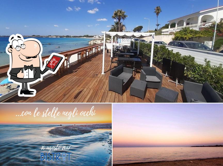 Goditi la vista dagli esterni di Naos - Restaurant & Lounge Bar