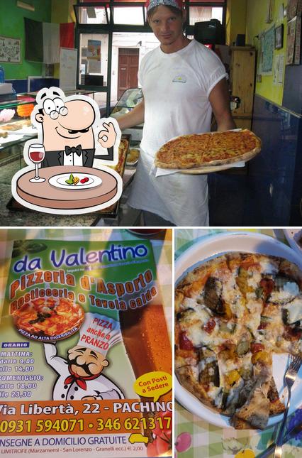 Nourriture à Pizzeria " da Valentino"