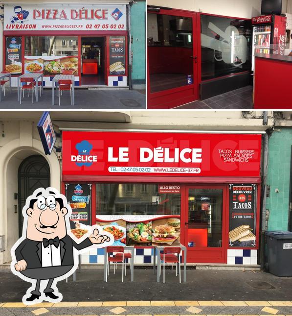 L'intérieur de Pizza Délice