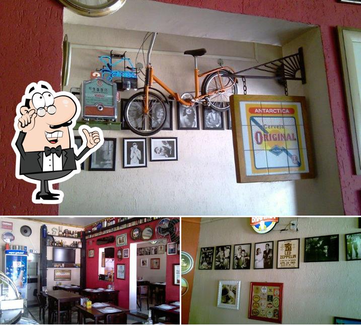 The interior of Chopp do Alemão