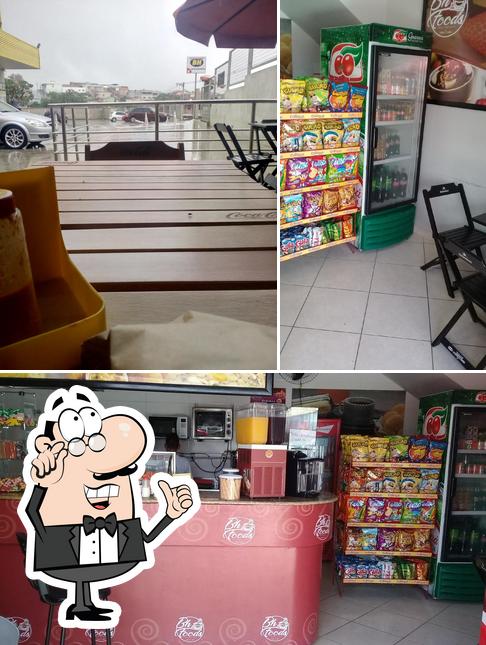 O interior do BH Foods