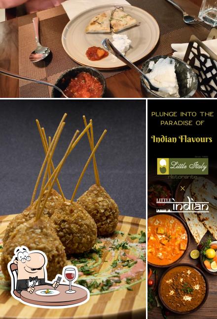 Food at Little Italy Bhilwara