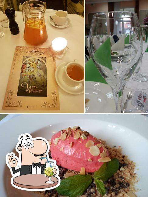 The image of Restauracja Villa Vienna’s drink and food