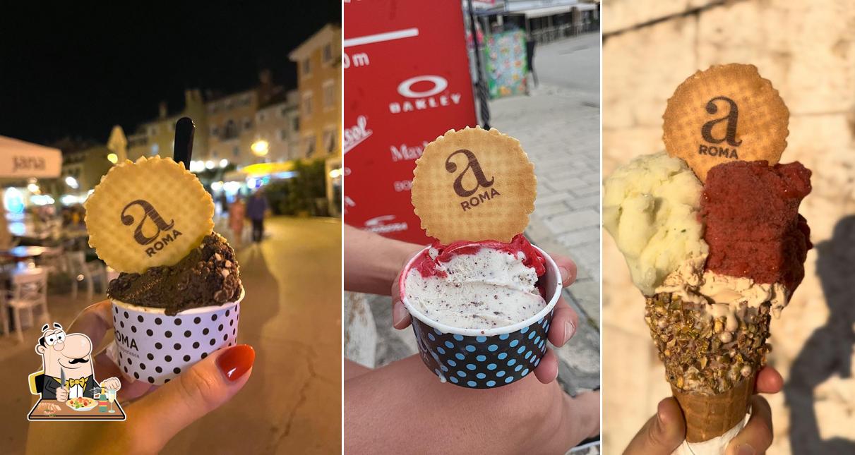 Nourriture à aROMA gelato experience Boutique Rovinj