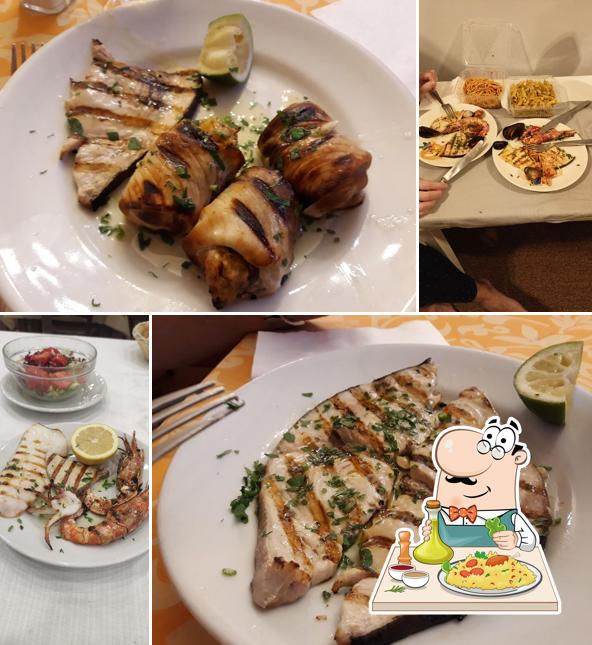 Platti al Trattoria Serafino da Massimo