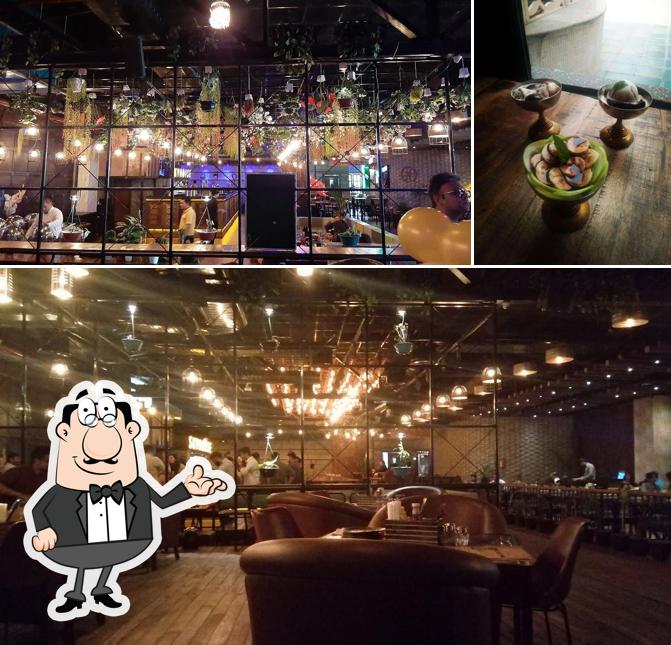 The interior of Skyhouse Bar & Cafe