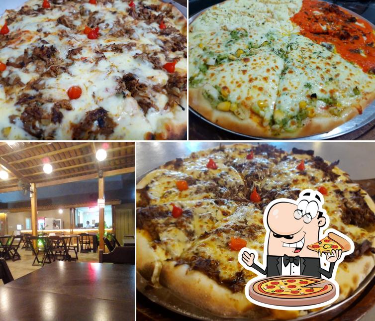 No Dom Caio Pizzaria, você pode degustar pizza