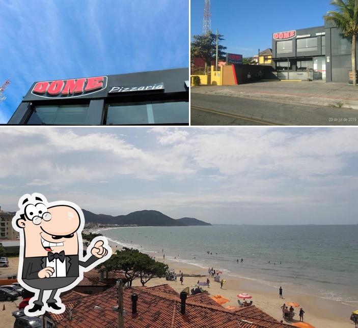 O exterior do NERO'S PIZZARIA & CHOPERIA