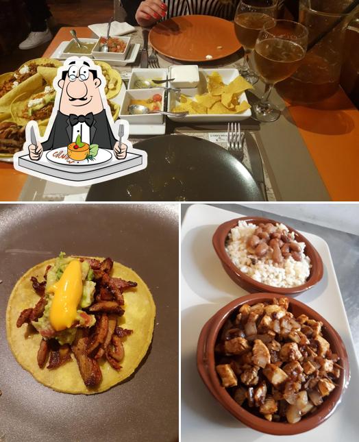 Еда в "Charro Mex"